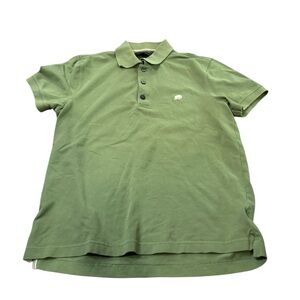 Men's Green Polo Shirt Med